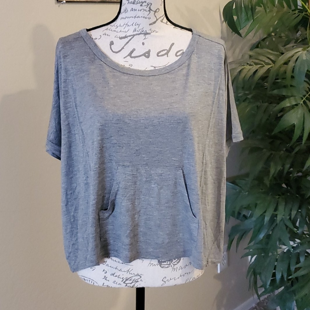 Bozzolo crop top with pockets